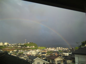 虹の写真 虹の写真